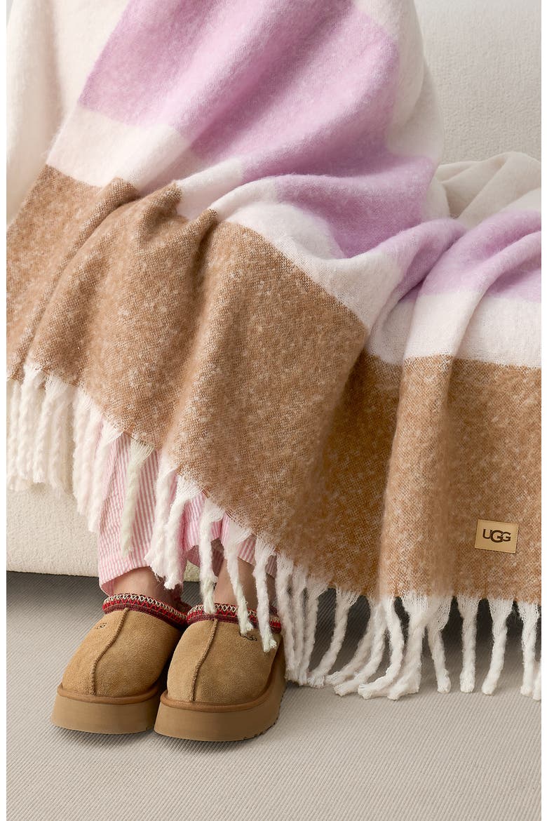 Simona Throw Blanket, Alternate, color, ROSETTA STRIPE