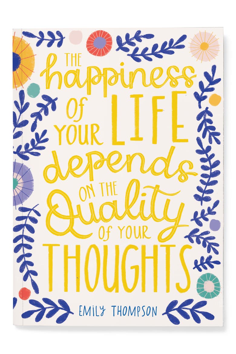 Personalized Happiness Journal, Main, color, MULTI COLOR