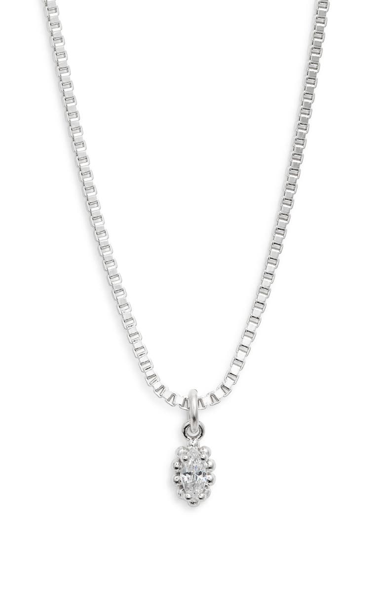 Child of Wild Shu Deity Pendant Necklace, Main, color, Silver