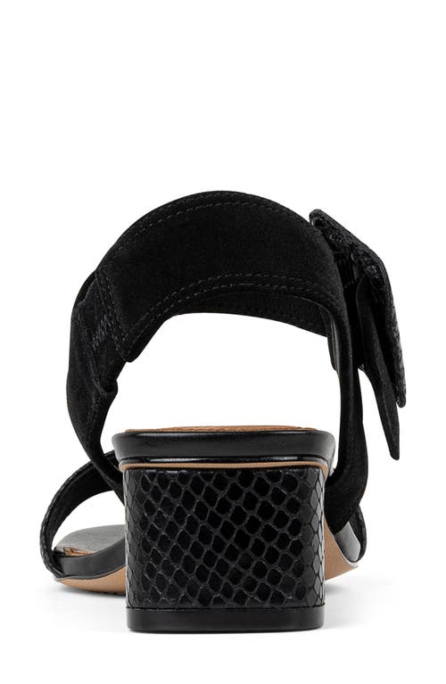 DONALD PLINER DONALD PLINER OVERSIZE BUCKLE SLINGBACK SANDAL 
