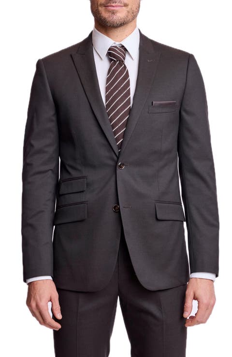 Ashton Slim Fit Peak Lapel Suit Jacket