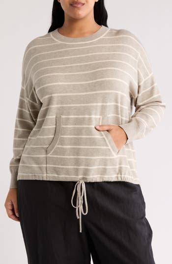 Max Studio Drawstring Sweater