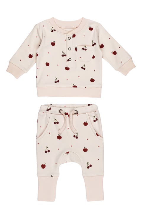 Kids' Organic Cotton Sweatshirt & Joggers Set