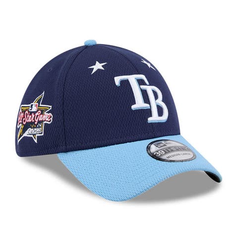 Men's New Era Navy/Light Blue  Tampa Bay Rays 2025 MLB All-Star Game 39THIRTY Flex Hat