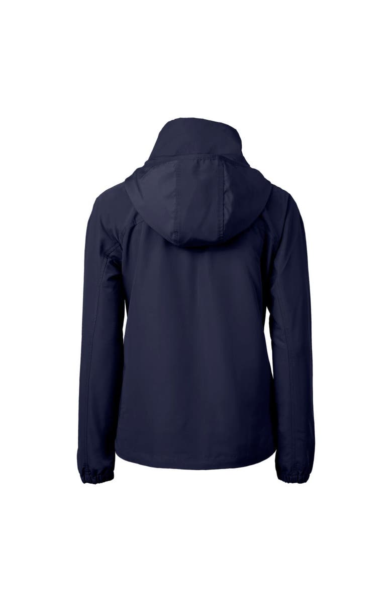 Cutter & Buck Women's Cutter & Buck Navy George Washington University Charter Eco Recycled Half-Zip Anorak Jacket, Alternate, color,