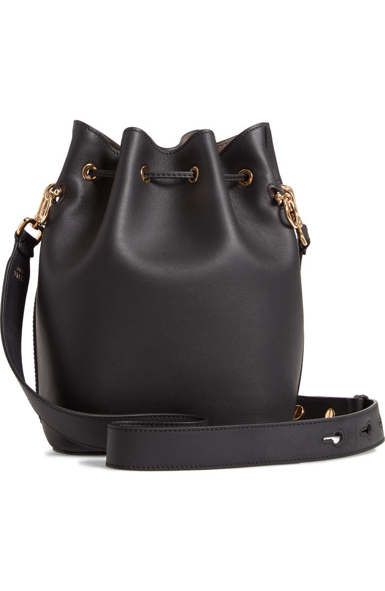 Fendi Mon Tresor Logo Bucket Bag, Alternate, color,