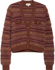 L'AGENCE Ariadne Mix Stitch Cardigan