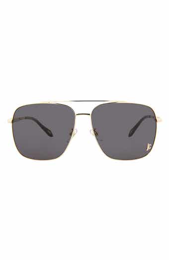 Just Cavalli 61mm Aviator Sunglasses