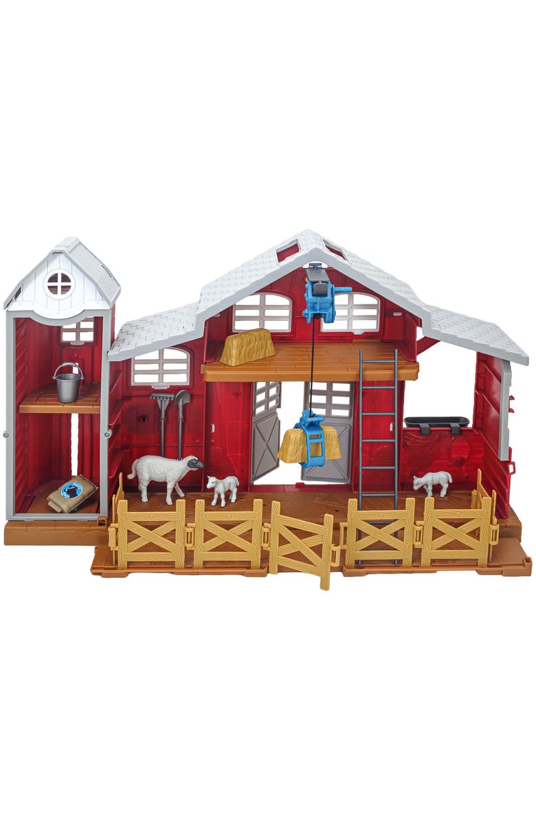Big Country Toys Dairy Barn Adventure, 38 piece Farm Playset, Animal Toys, Kids 3+, Alternate, color, Multicolored
