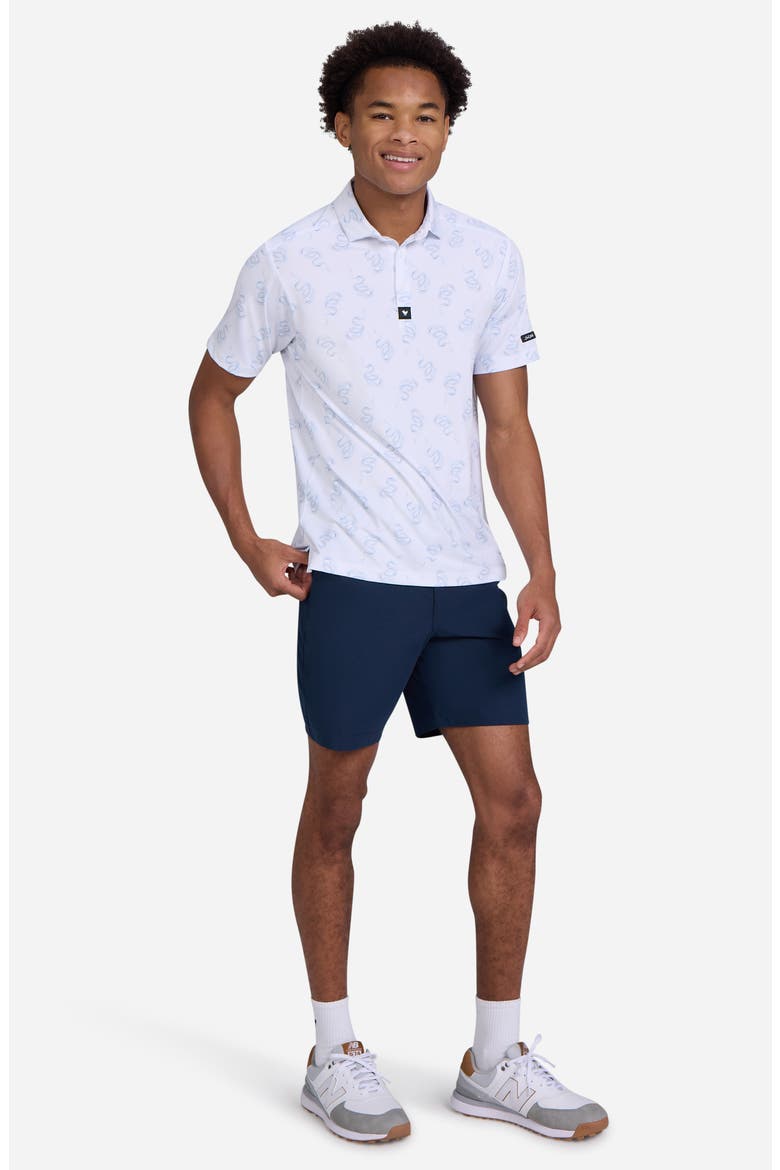 Core Knit Polo, Alternate, color, POISED TO ATTACK