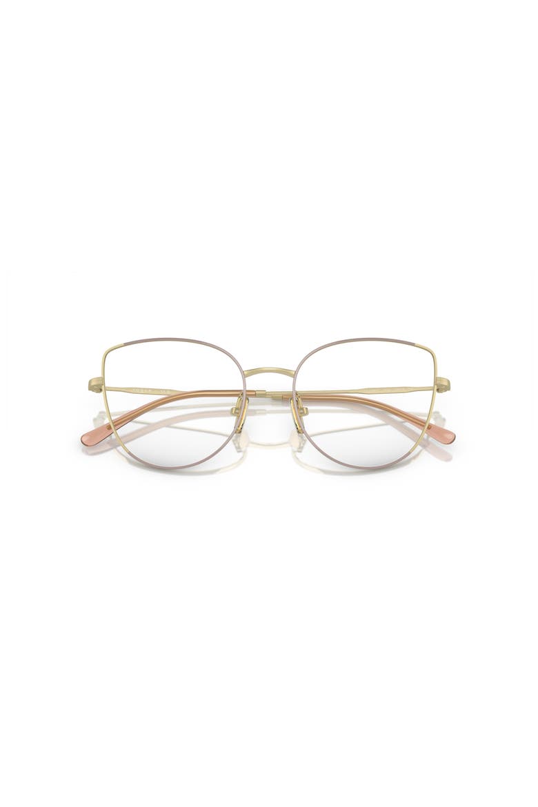 53mm Cat Eye optical glasses, Alternate, color, Brown