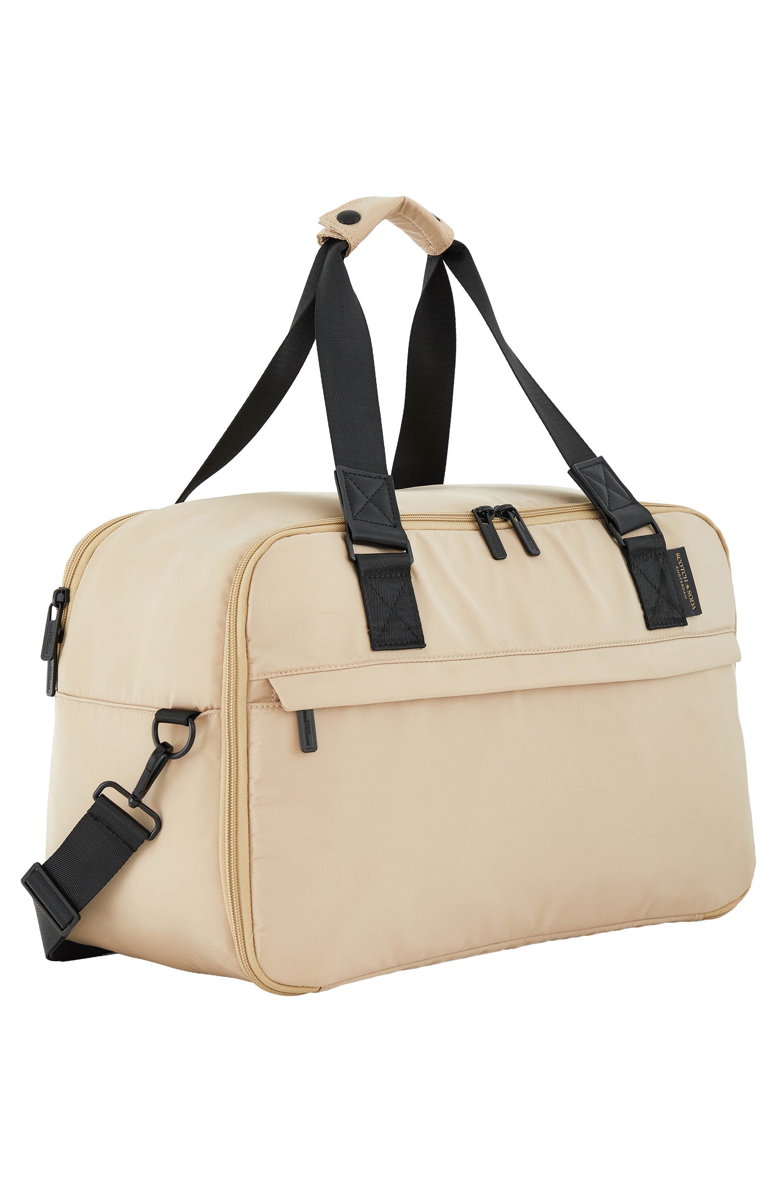 Scotch & Soda Eindhoven 18-Inch Weekender Bag, Alternate, color, Travertine