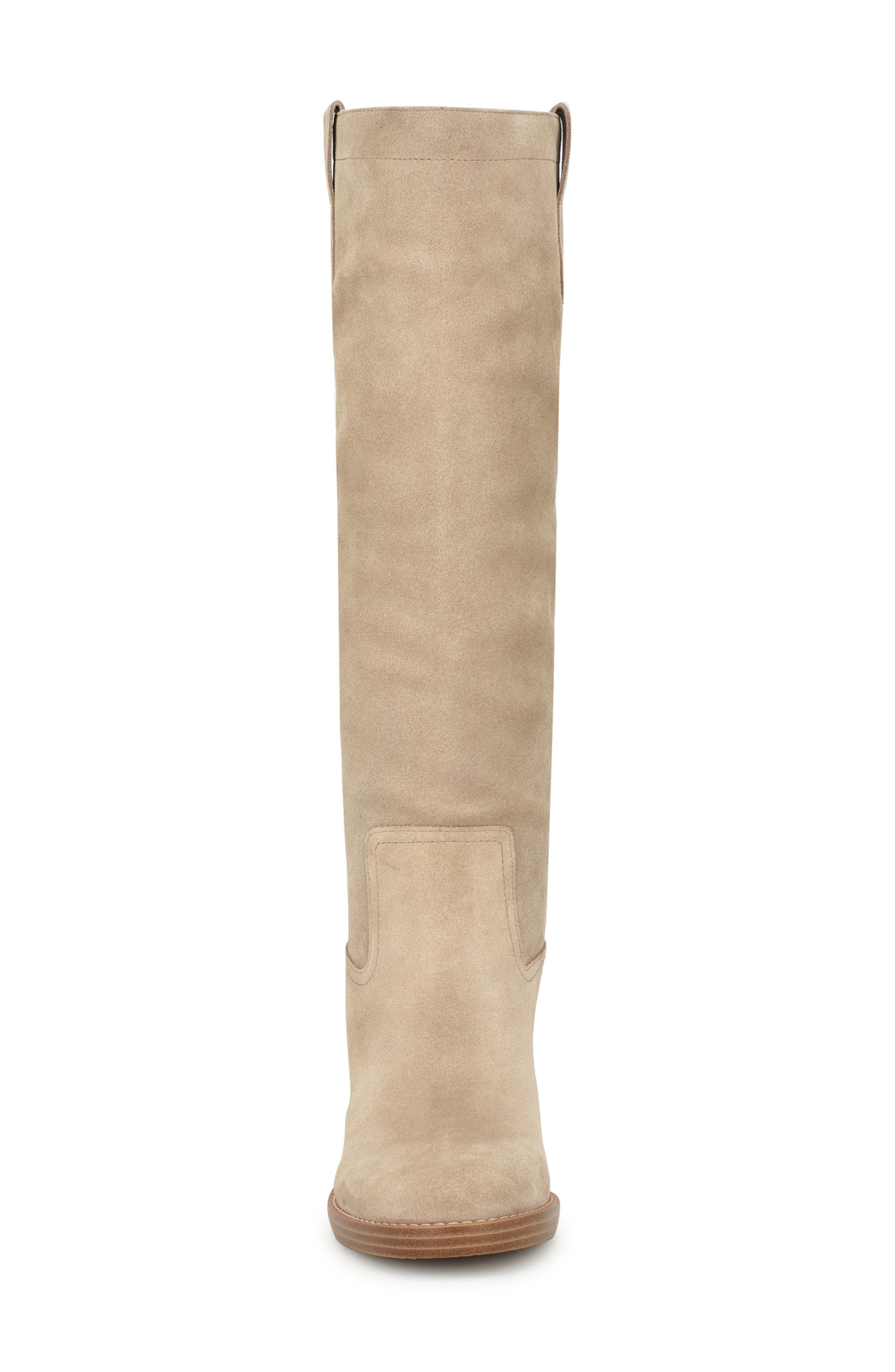 Hecee Knee High Boot, Alternate, color, MEDIUM NATURAL