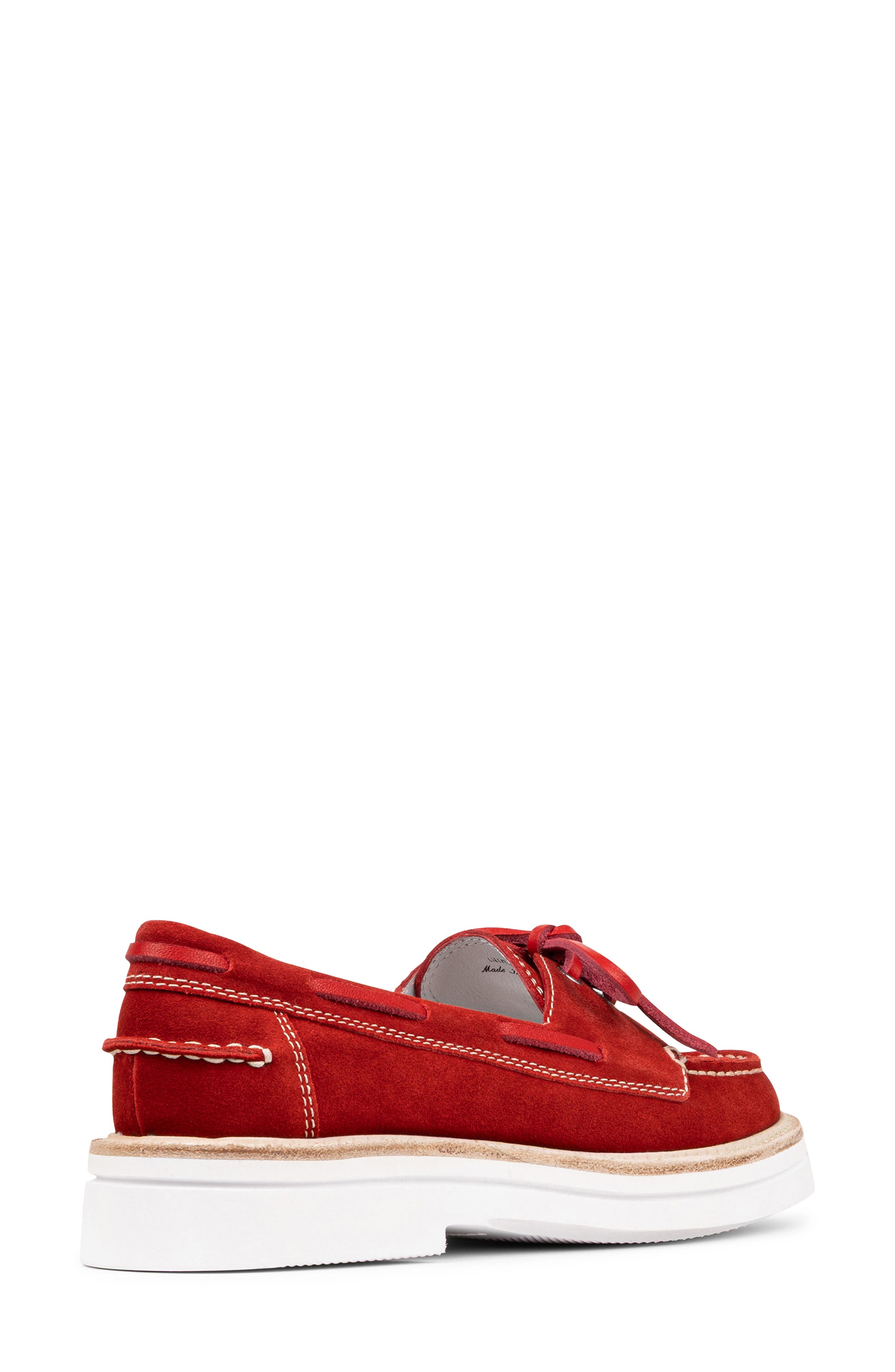 Donald Pliner Lillith Boat Shoe, Alternate, color, Tomato