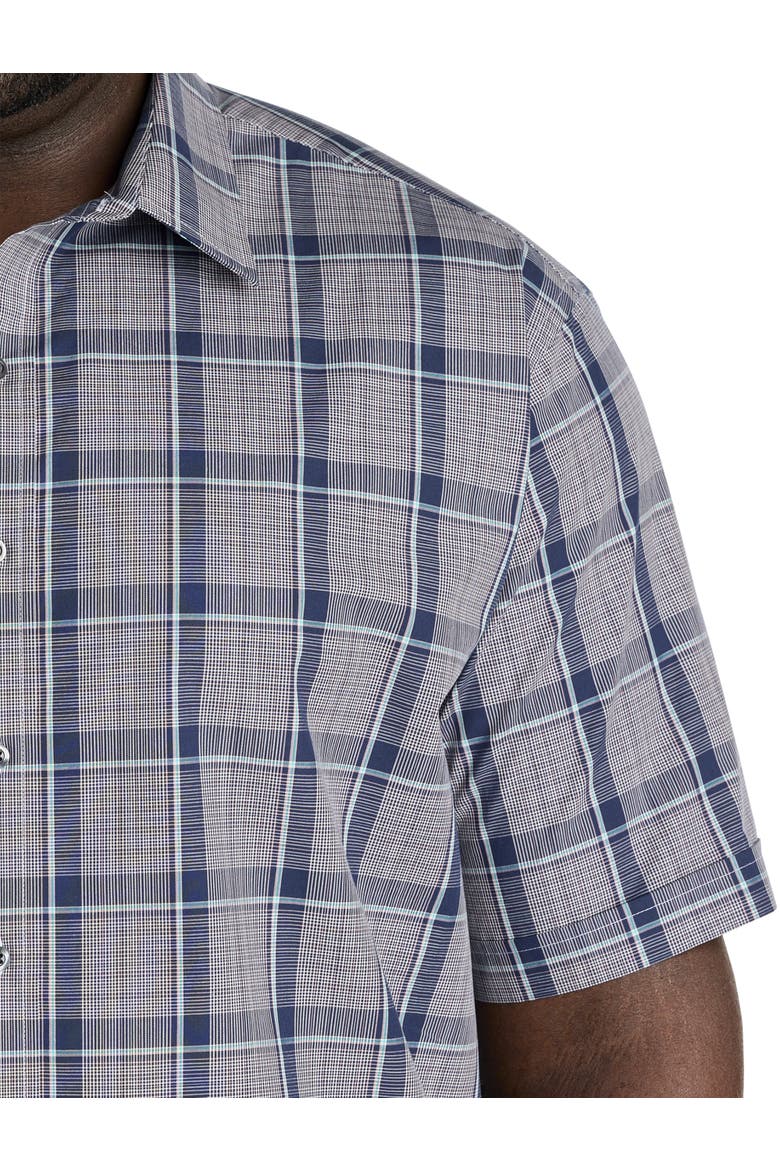 Big & Tall Large Plaid Sport Shirt, Alternate, color, MULTI