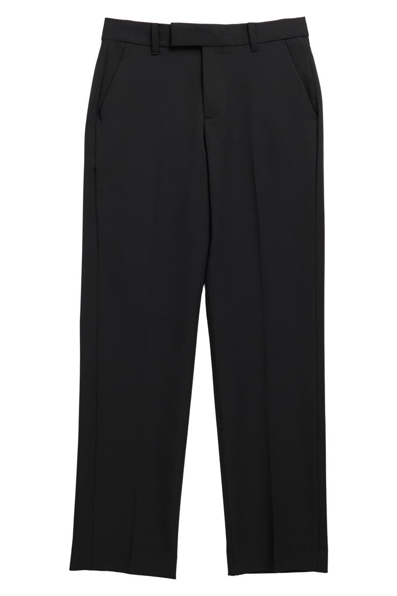 Kids' Stretch Performance Pants, Main, color, DEEP BLACK
