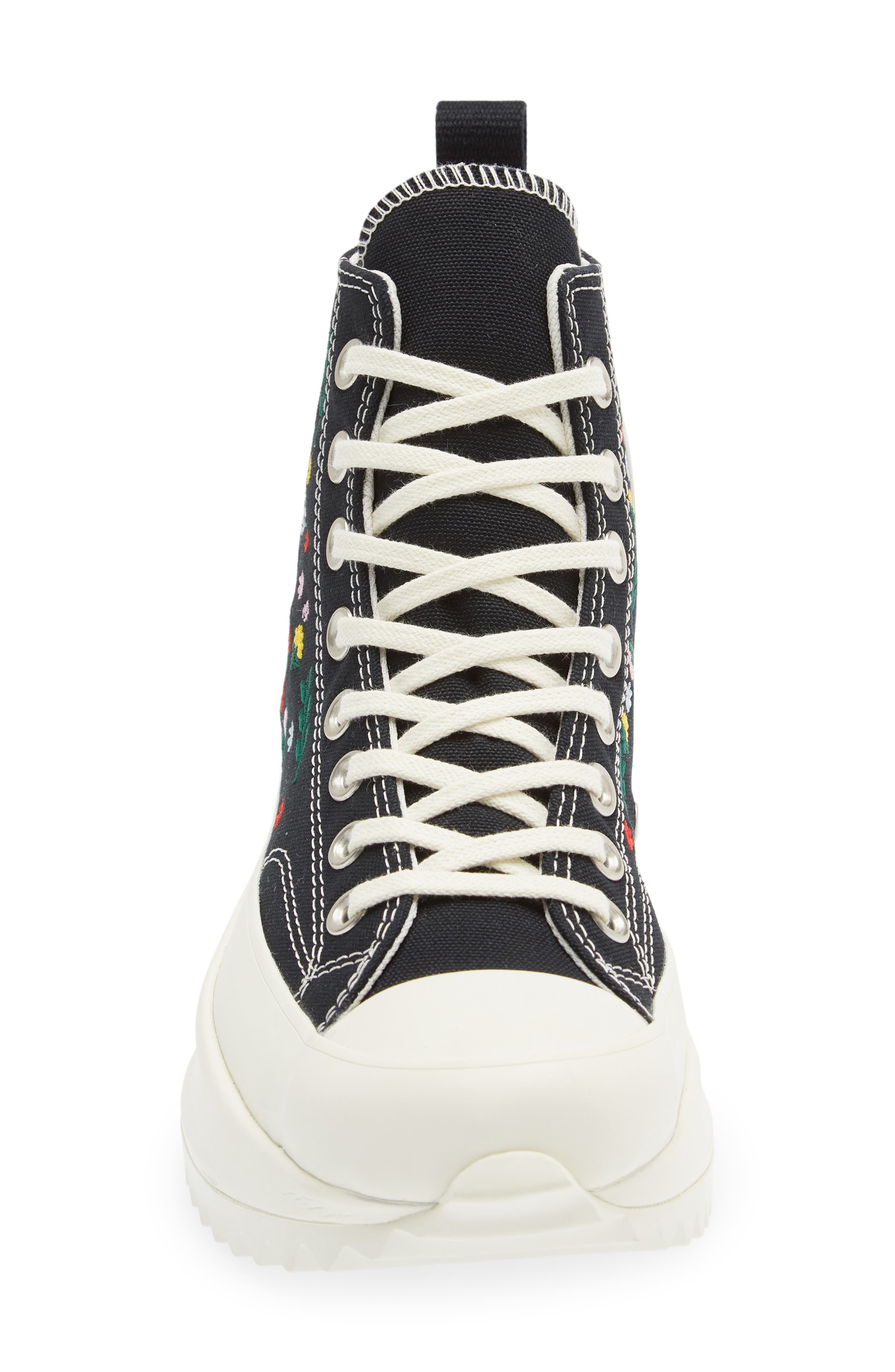 Converse Chuck Taylor<sup>®</sup> All Star<sup>®</sup> Run Star Hike Embroidered High Top Platform Sneaker, Alternate, color, 