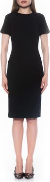 Alexia Admor Faith Short Sleeve Sheath Dress