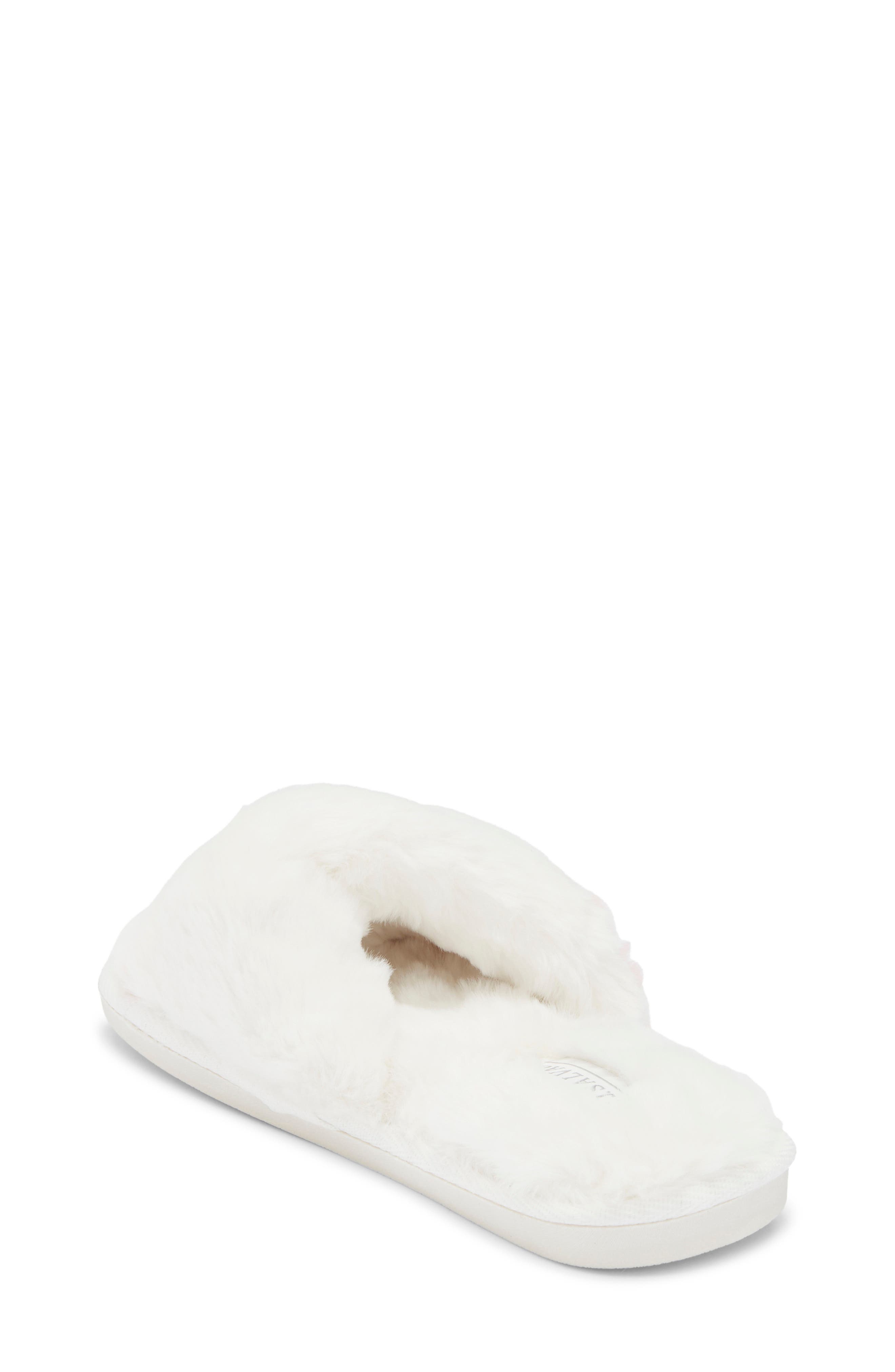 PJ Salvage Crossover Slipper, Alternate, color, Ivory