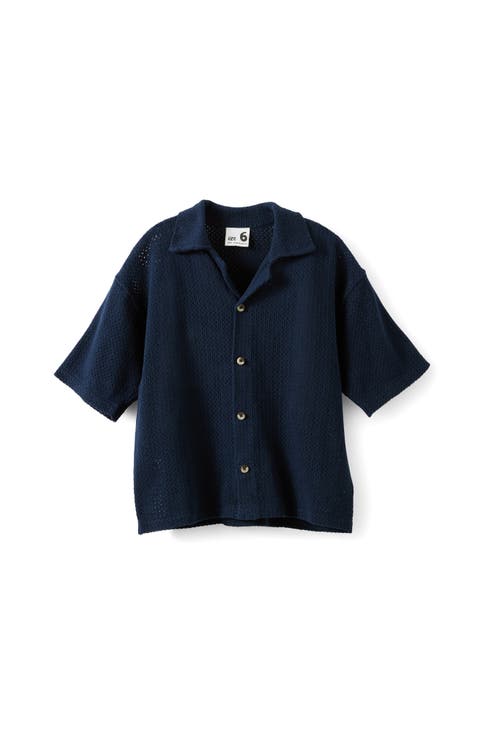 Kid's Knit Boxy Shirt
