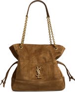 Saint Laurent Jamie Small Suede Shopper
