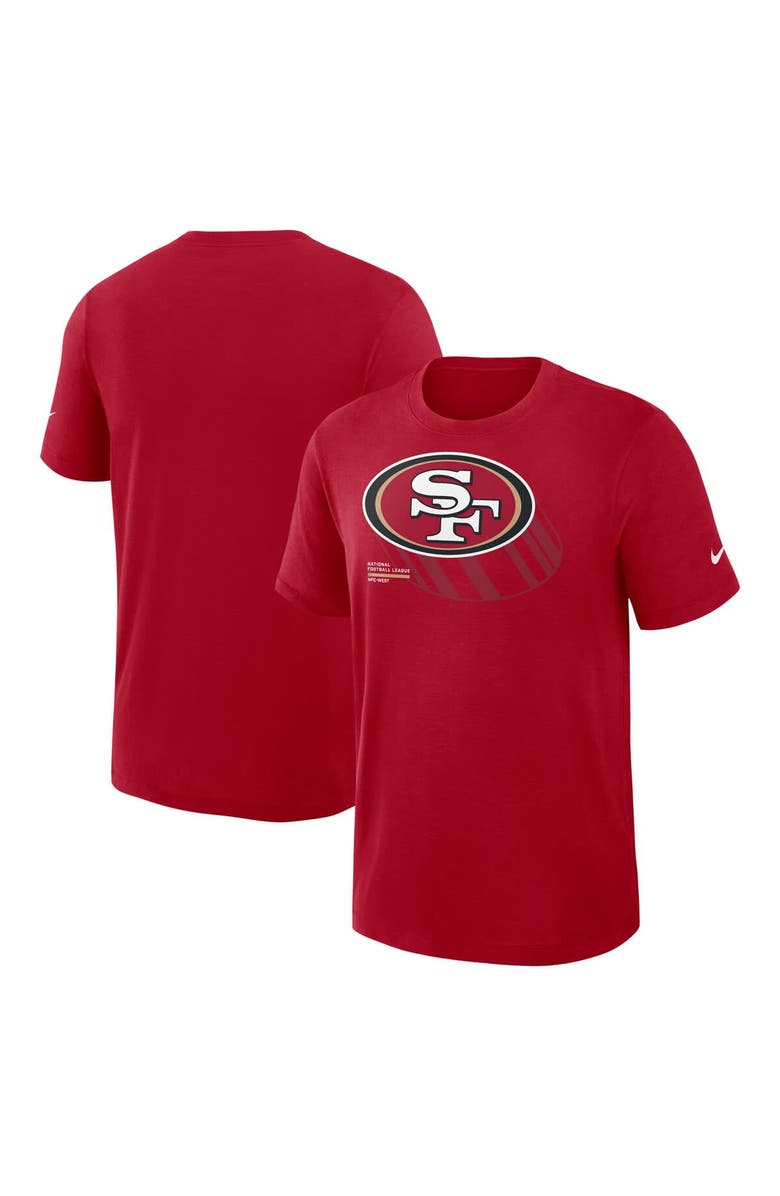 Nike Men's Nike Scarlet San Francisco 49ers Primetime Slub Dri-FIT T-Shirt, Main, color, Scarlet