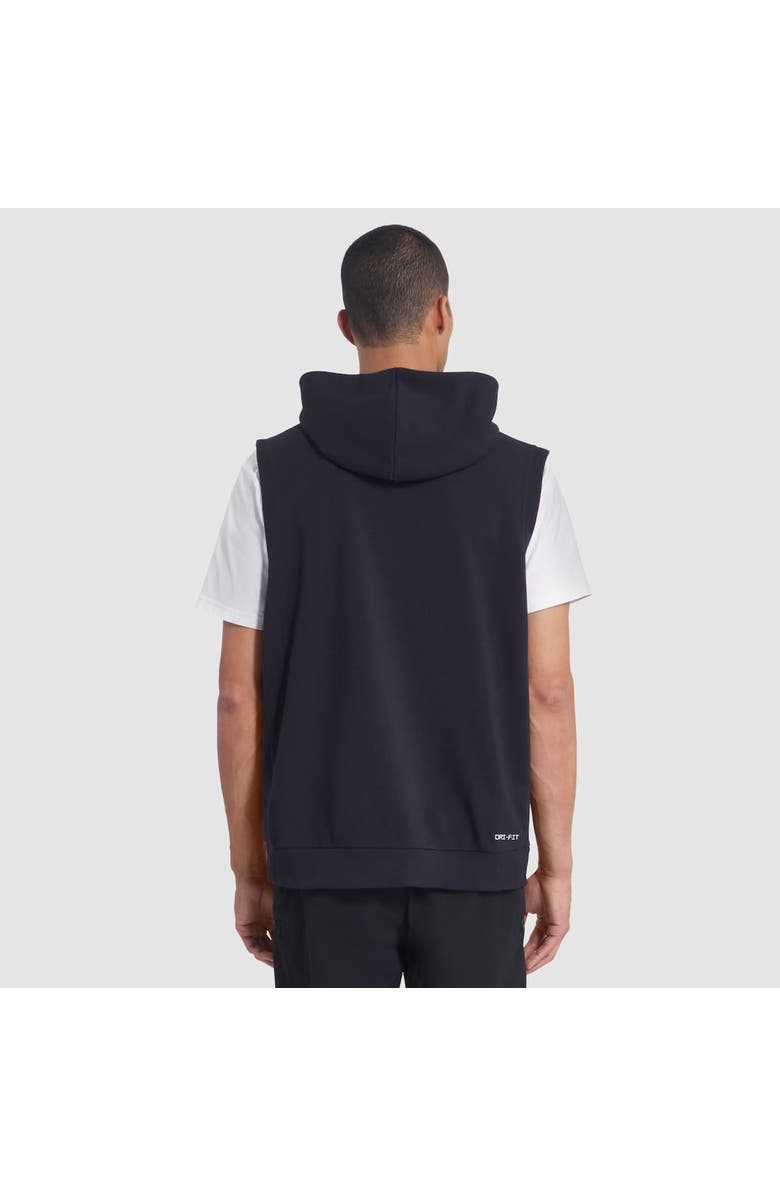 Nike Men's Nike Midnight Blue Los Angeles Rams 2025 Rivalries Collection Standard Issue Sideline Dri-FIT Sleeveless Hoodie, Alternate, color, Dark Blue