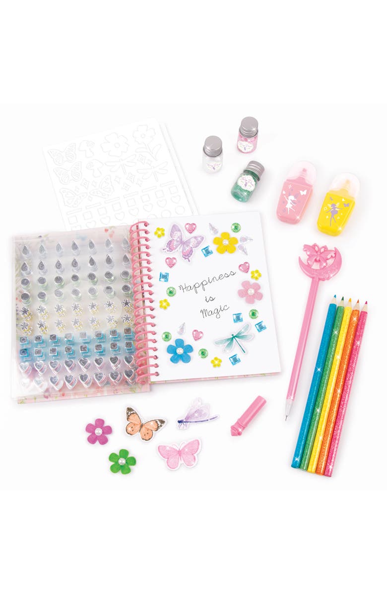 Three Cheers For Girls Make It Real Fairy Garden Novelty Sketching Set, Alternate, color, Multicolored
