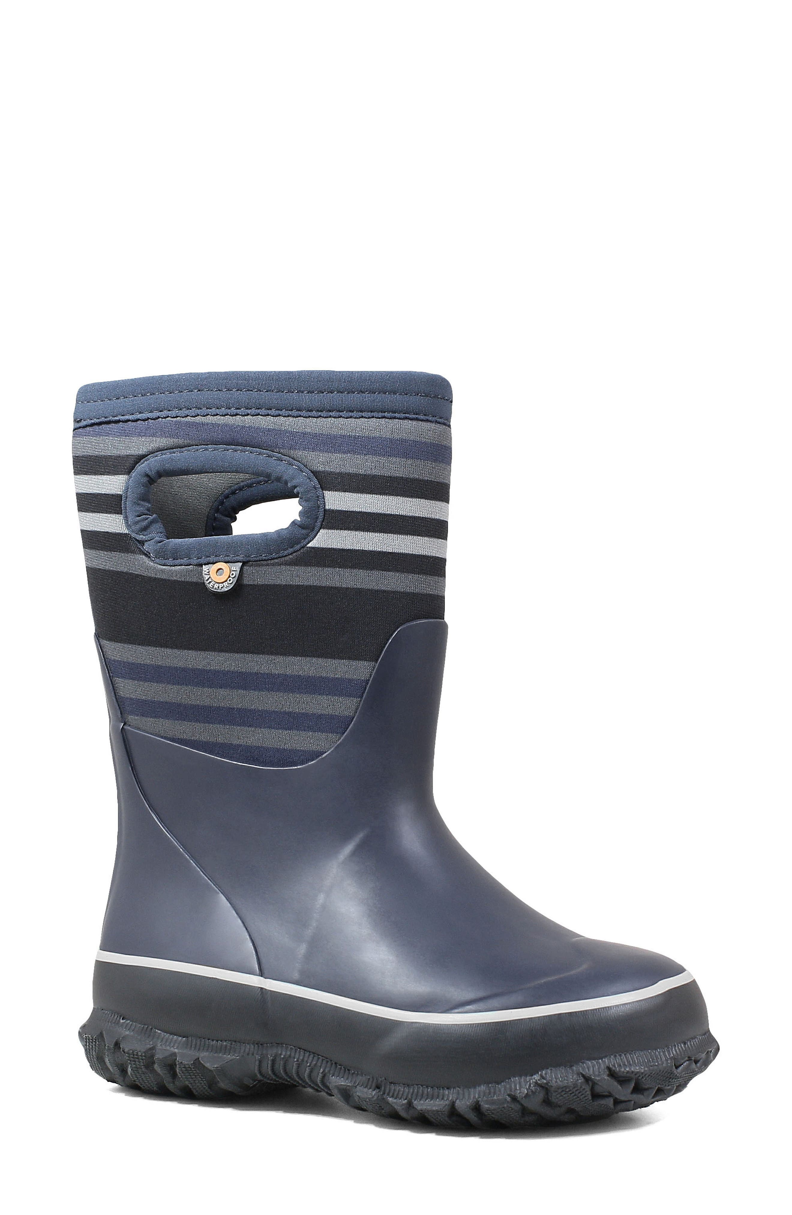 Bogs Grasp Stripe Waterproof Insulated Boot, Main, color, 