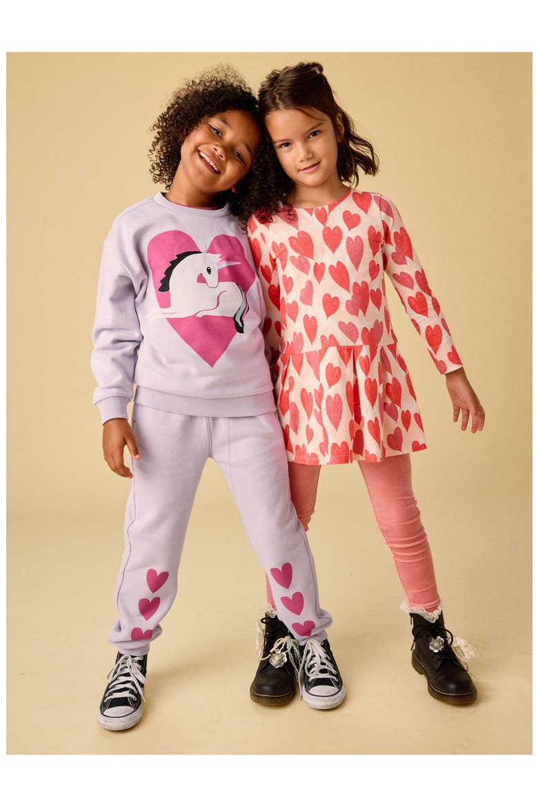 Unicorn of Hearts Popover, Alternate, color, Urchin Purple