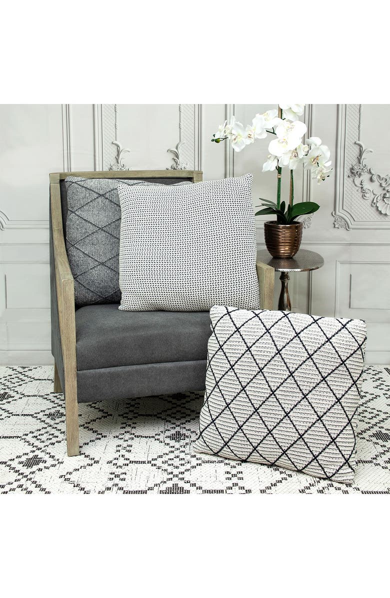 PARKLAND COLLECTION Willow Transitional Beige/Cream Throw Pillow, Alternate, color, Beige