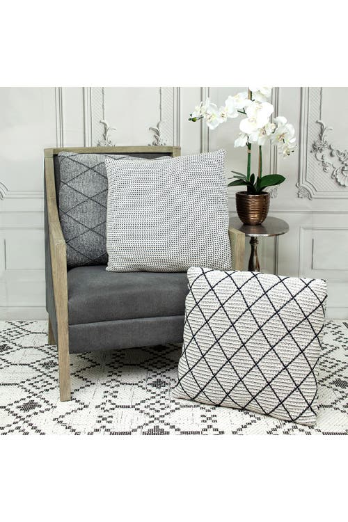 Parkland Collection Willow Transitional Beige/cream Throw Pillow In Sand