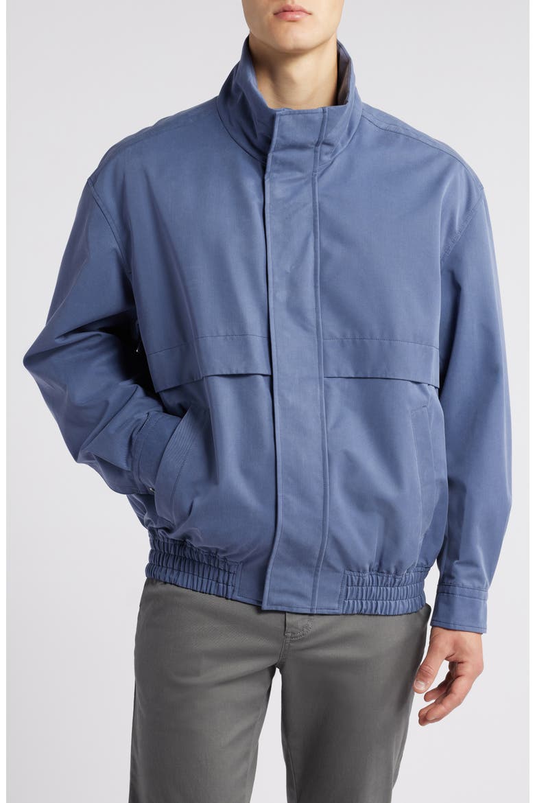 Callyx Zip-Up Jacket, Main, color, NAVY