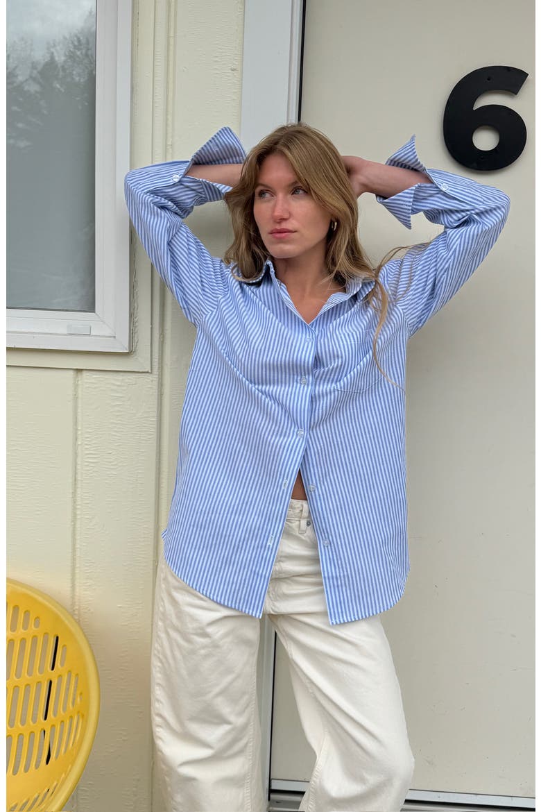 The Hamptons Shirt, Alternate, color, BLUE