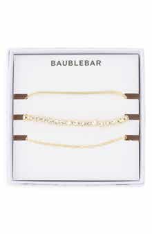BaubleBar Set of 3 The Gold Standard Bracelets