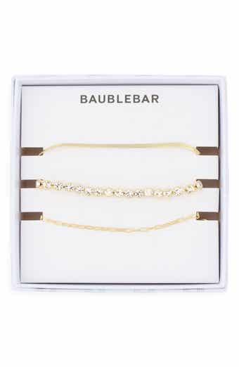 BaubleBar Set of 3 The Gold Standard Bracelets