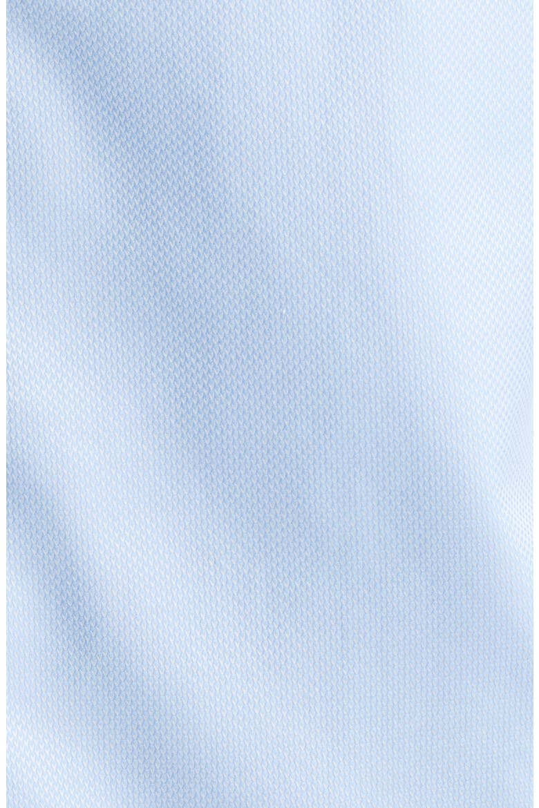 Non-Iron Cotton Dobby Dress Shirt, Alternate, color, BLUE