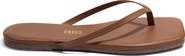 TKEES Lily Square Toe Flip Flop