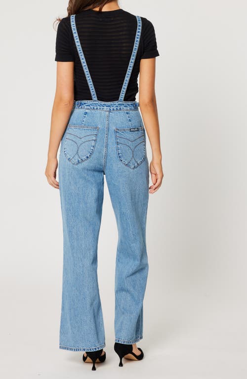 Rolla's Charlie Denim Overalls In Mid Vintage Blue