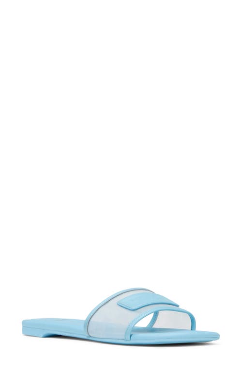 Kate Spade New York Breezy Mesh Slide Sandal In Blue