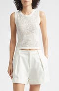Toccin Lettie Pointelle Knit Tank