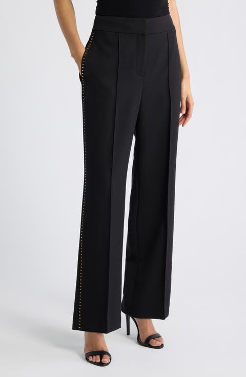 Margaret Pintuck Suit Pants