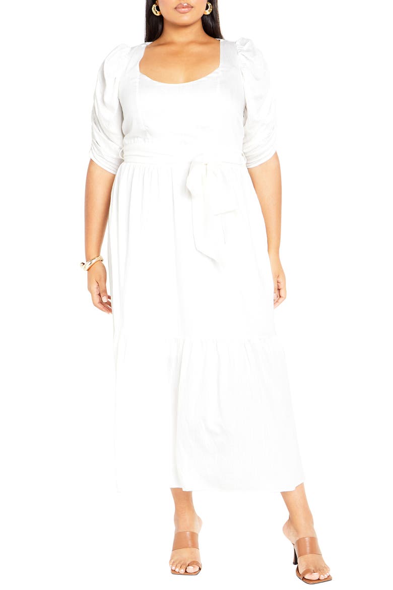 Poppie Tie Waist Maxi Dress video