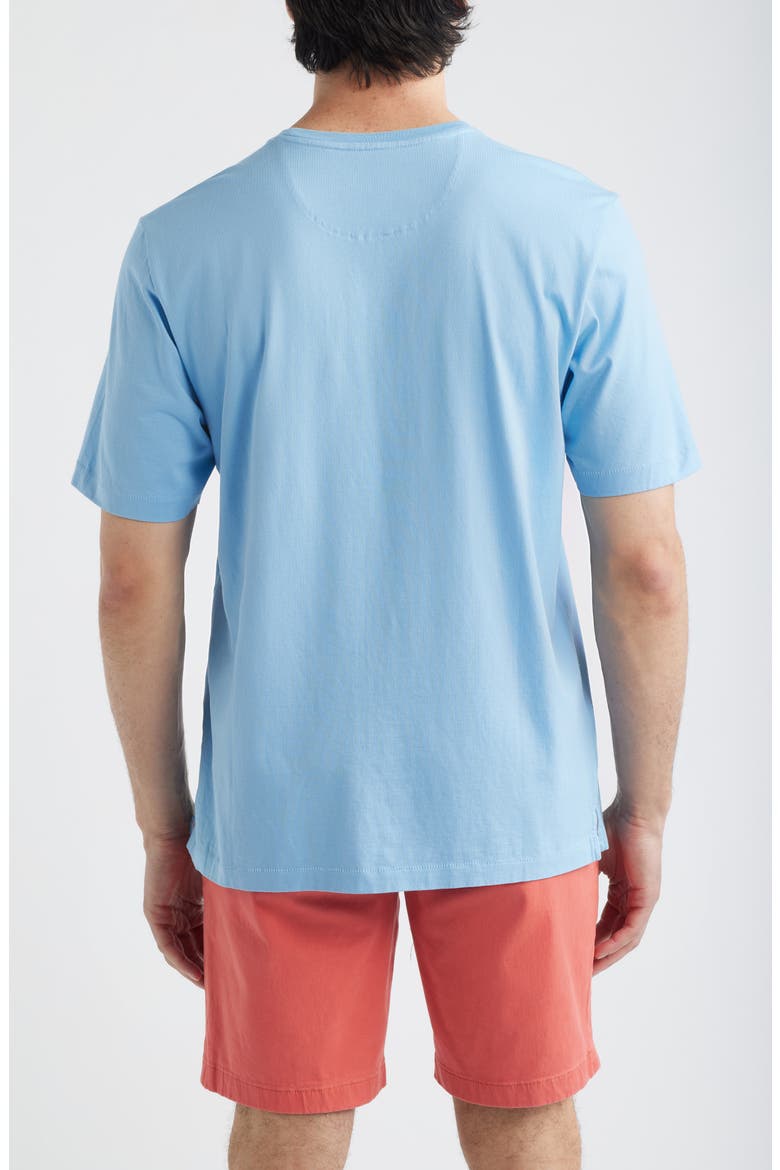 Bali Skyline Americana Pima Cotton T-Shirt, Alternate, color, CHAMBRAY BLUE