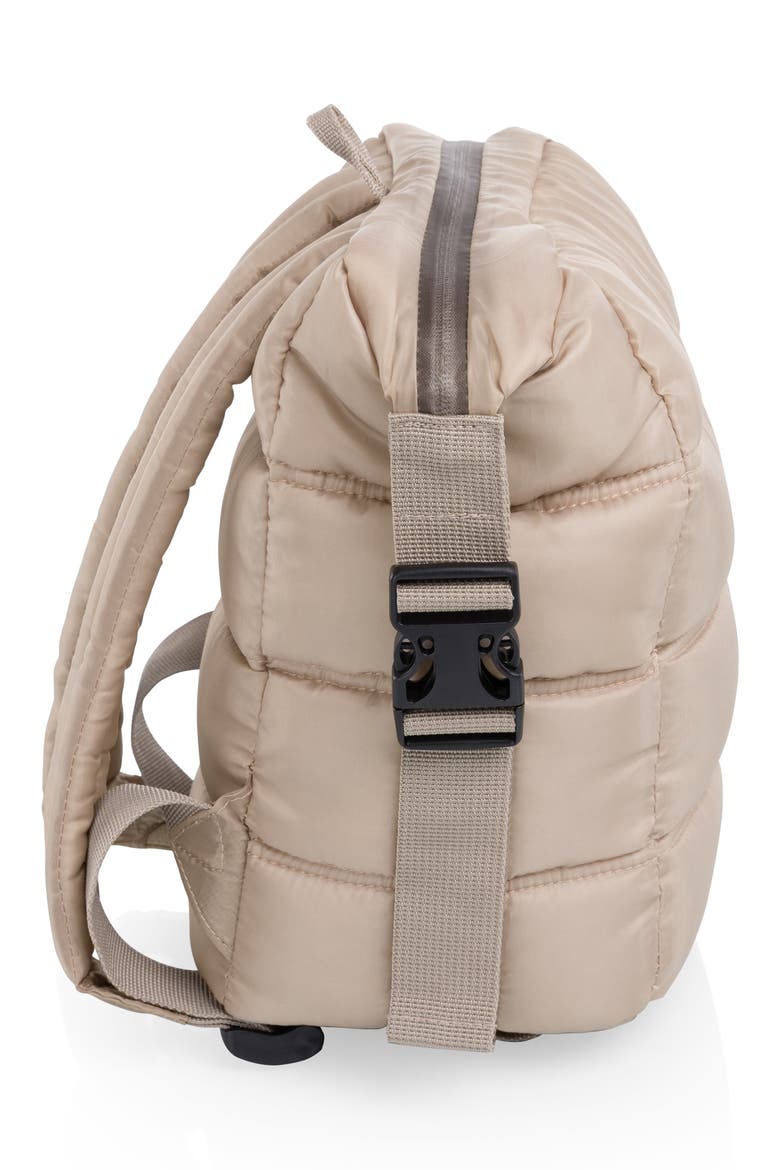 Everyday Quilted Washable Insulated Cooler Backpack, Alternate, color, SHALE BROWN