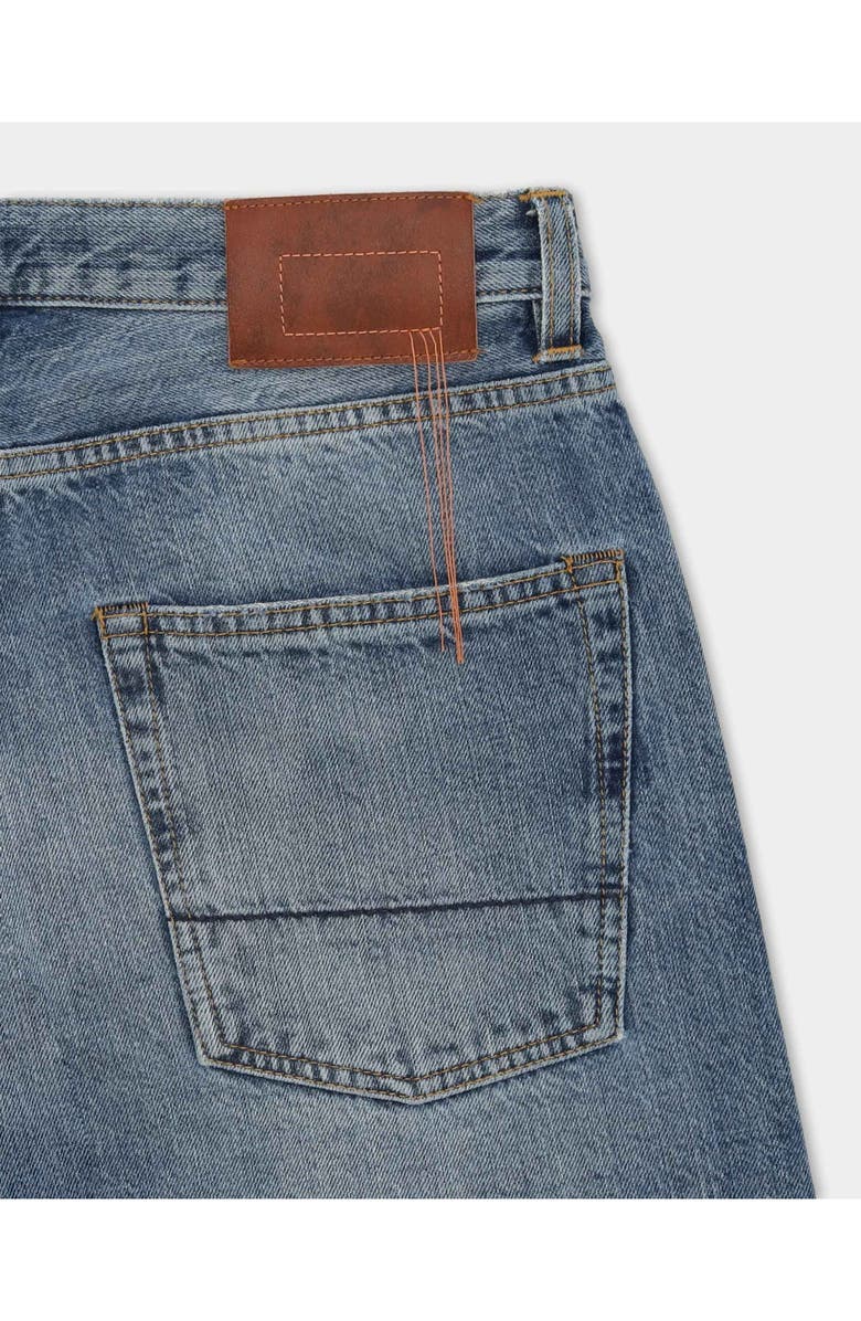 Fortela 965 John Japan Selvedge 5-Pocket Slim-Fit Denim Pants, Alternate, color, Stone Wash