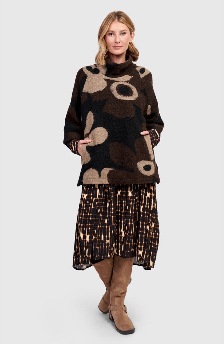 Alembika Cosmo Cozy Pullover, Alternate, color, Floral