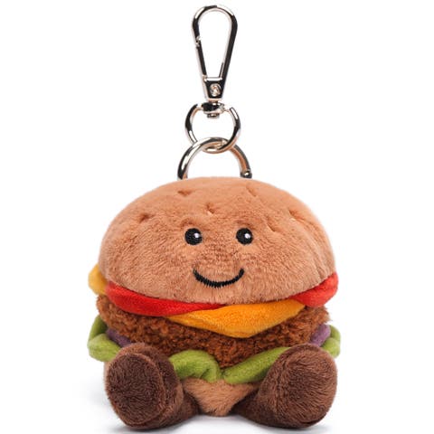 Plush Bag Charm Juicy Cheese Burger