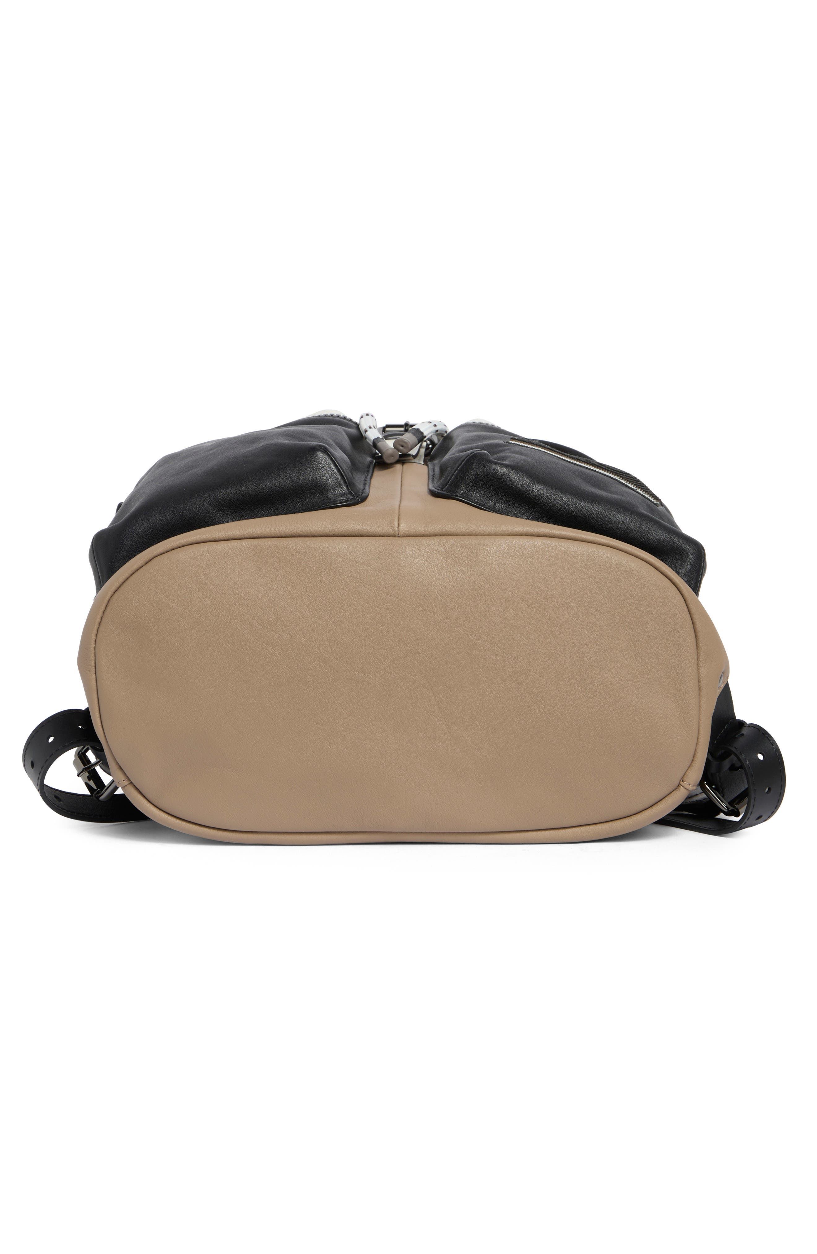 Longchamp 3D Colorblock Backpack, Alternate, color, Brown