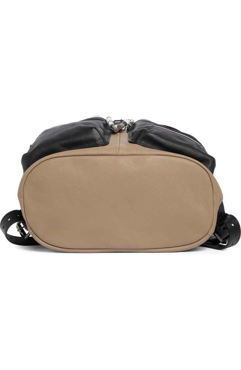 Longchamp 3D Colorblock Backpack, Alternate, color, Brown